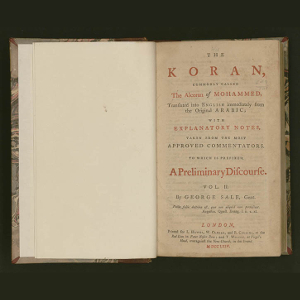 Thomas Jeffersons Quran. Library of Congress CC0
